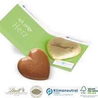 Vorschau: Werbe-Klappkarte süßer Füllung Lindt Herz Vorschau: Werbe-Klappkarte süßer Füllung Lindt Herz