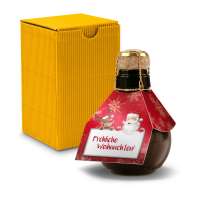 Kleinste Sektflasche der Welt! Fröhliche Weihnachten