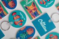 Vorschau: Foamy D Schlüsselanhänger Vorschau: Foamy D Schlüsselanhänger