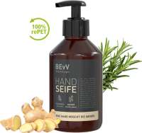 Vorschau: Flüssigseife "Rosmarin-Ingwer", 250 ml, Body Label (R-PET) Vorschau: Flüssigseife "Rosmarin-Ingwer", 250 ml, Body Label (R-PET)