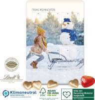 Lindt Wand-Adventskalender Schokoladen-Herzen