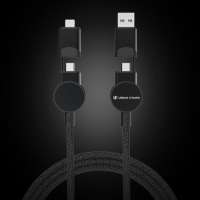 Vorschau: Oakland RCS rKunststoff 1,2m 6-in-1 Fast-Charging 45W Kabel Vorschau: Oakland RCS rKunststoff 1,2m 6-in-1 Fast-Charging 45W Kabel