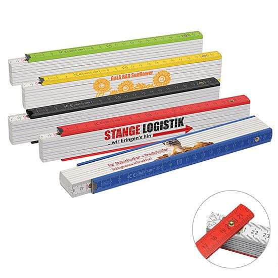 Zollstock Holz "Colour"