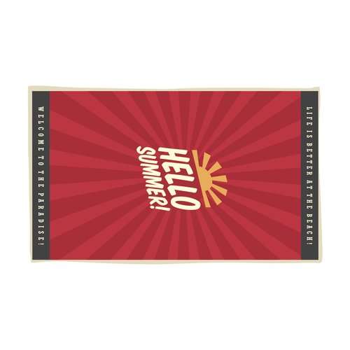 Printed BeachTowel 300 g/m² 100x180 Strandtuch