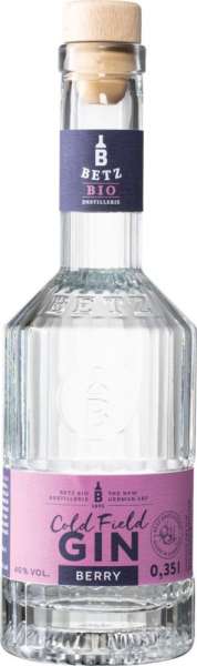 Cold Field Gin BERRY 0,35 Ltr., 40% vol. in Bio-Qualität