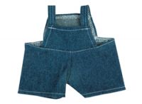 Jeans-Latzhose für Plüschtiere, zum Anziehen von Plüschartikeln