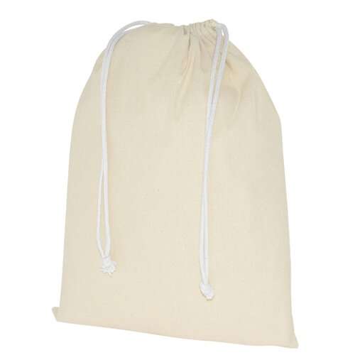 Baumwollbeutel mit doppeltem Kordelzug - 135 g/m² - 70 x 110 cm