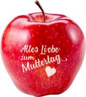 LogoFrucht Apfel Muttertag