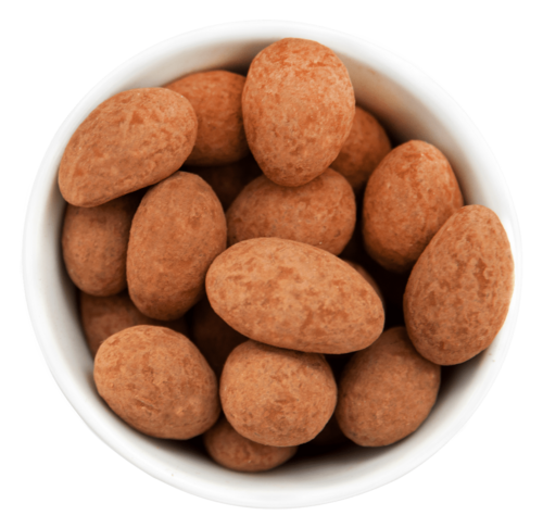 Weihnachts Edition - Trüffelmandeln mit Kakao in der Faltschachtel