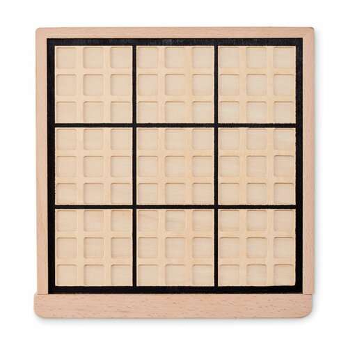 SUDOKU Sudoku-Brettspiel Holz