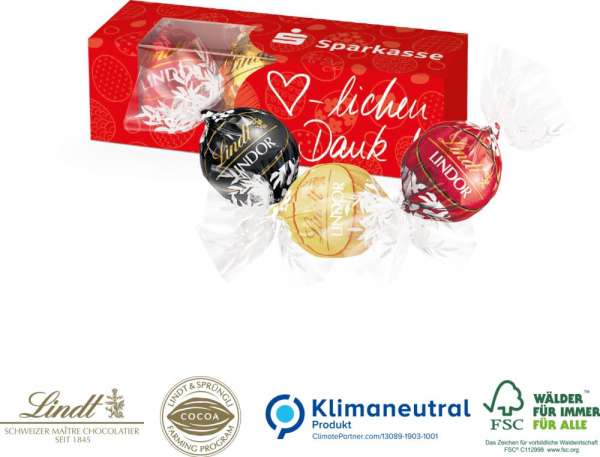 Lindt Lindor Präsent, 3er