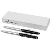 Vorschau: Geneva Stylus Kugelschreiber- und Tintenrollerset (blaue Mine) Vorschau: Geneva Stylus Kugelschreiber- und Tintenrollerset (blaue Mine)