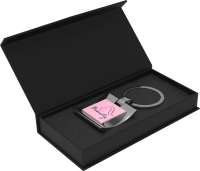 Magnetic Gift Box for Key Ring Luna, Verso Square