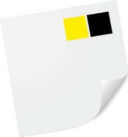 Einzelblattdruck 1/0c