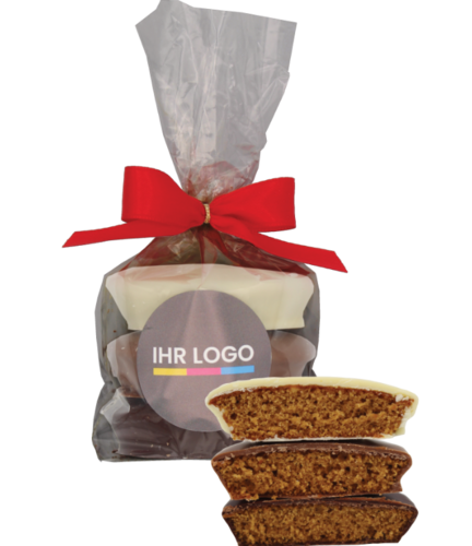 Lebkuchen 3er Set Confiserielebkuchen mit Aufkleber