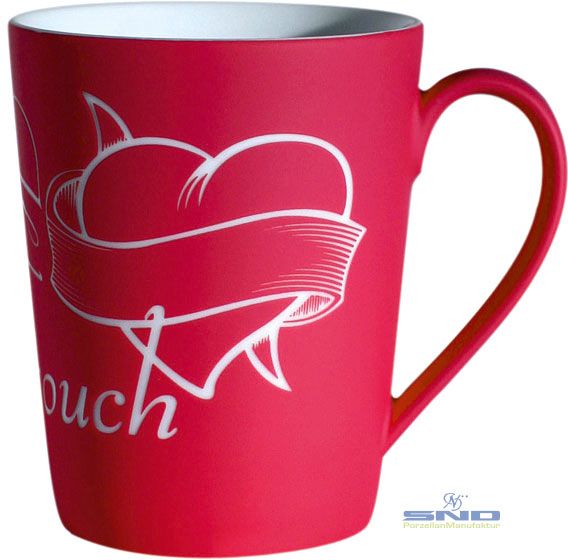 Porzellanbecher Madrid