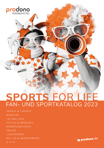 Fan- und Sportartikel Katalog