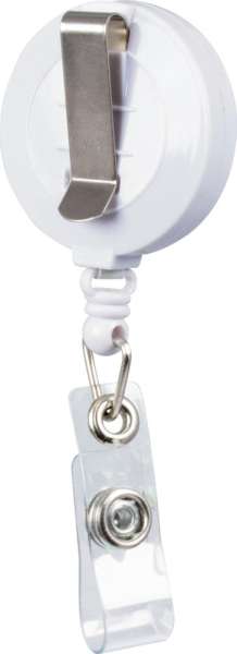 Kunststoff-Skipasshalter mit Maßband, 1 m