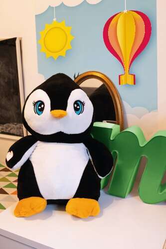 Großer Plüsch-Pinguin SKIPPER