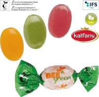 Bonbons im kompostierbaren Werbewickel (Preise pro kg)