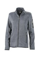 Ladies' Knitted Fleece Jacket