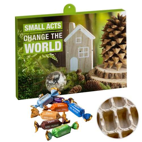 Premium-Präsent-Adventskalender &quot;Eco&quot; mit merci Petits