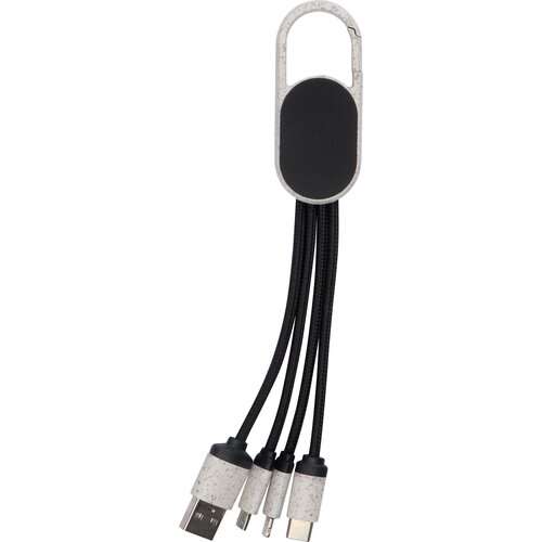Ladekabel aus Weizenstroh mit Leuchtfunktion