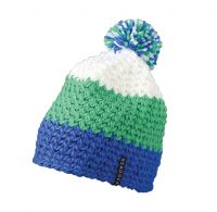 Crocheted Cap with Pompon