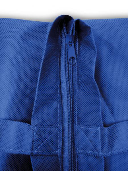 Einkaufstasche STOCKHOLM mit Reißverschluss, Bodenfalte und langen Griffen