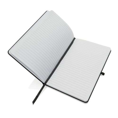 A5 Hardcover Notizbuch aus GRS recyceltem PU