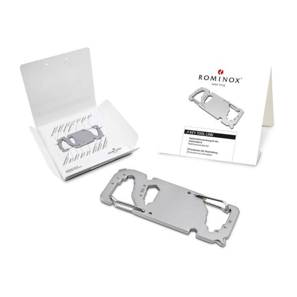 ROMINOX® Key Tool Link 20 Funktionen (Karabiner)
