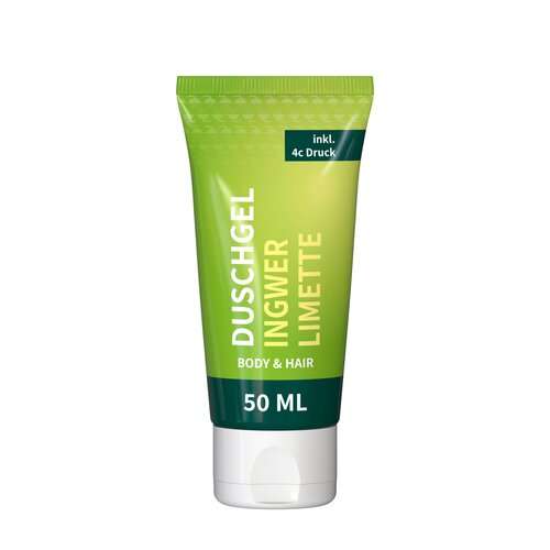 50 ml Tube - Duschgel Ingwer-Limette