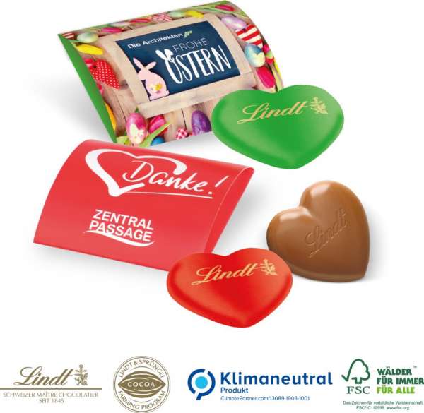 Lindt Herz, 20 g im Werbebriefchen