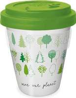 Vorschau: Porzellanbecher Coffee2Go, 10 cm Vorschau: Porzellanbecher Coffee2Go, 10 cm