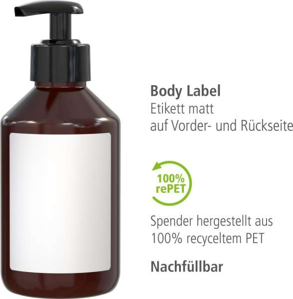 Handwaschpaste, 250 ml, Body Label (R-PET)