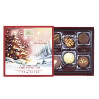 Weihnachtspräsent Trüffel und Pralinen-Auslese mit Einschieber