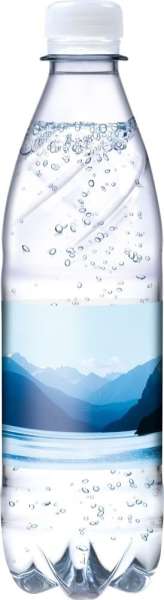 Tafelwasser, 500 ml, spritzig (Flasche Budget)