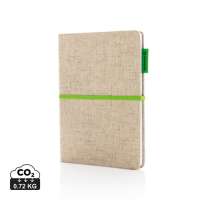Vorschau: A5 Jute Notizbuch Vorschau: A5 Jute Notizbuch