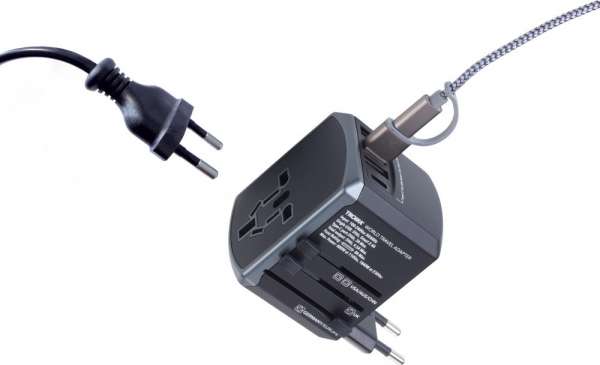 TROIKA Reiseadapter-Set TROIKA WORLD TRAVEL ADAPTER