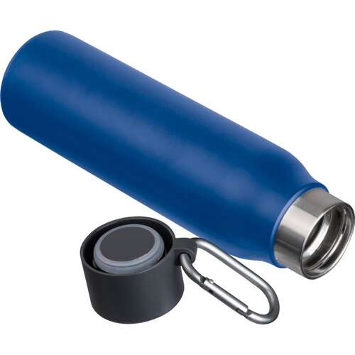 Vakuum Trinkflasche mit Karabiner, 600ml