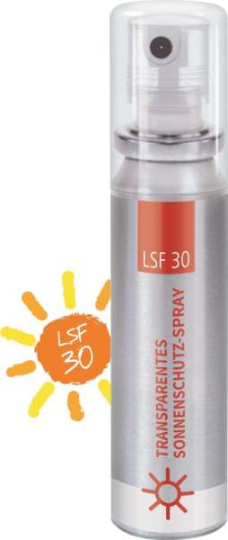 Sonnenschutzspray (LSF 30), 20 ml, No Label Look (Alu Look)