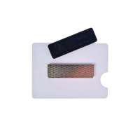 Name Badge James double, Magnet, Print in full color