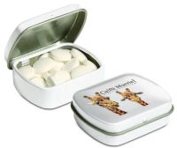 Micro Klappdeckeldose Pfefferminz