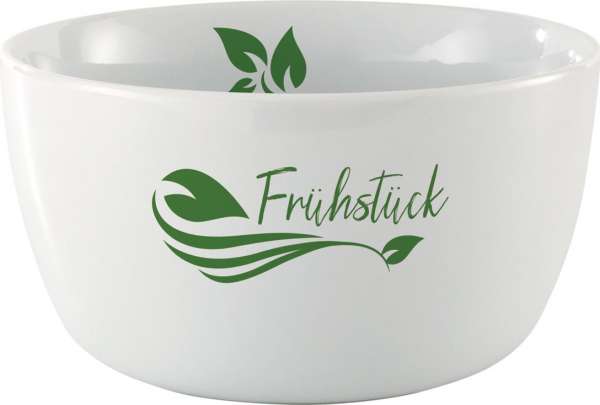 Frühstück Porzellanschale