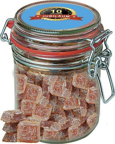 Bayrisch Malz Bonbons, ca. 200g, Bonbonglas Maxi