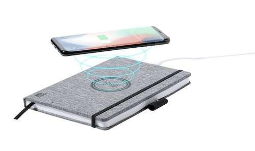 Charbuk Notizbuch mit Wireless-Charger