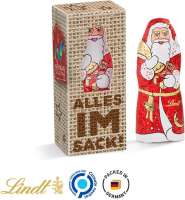 Lindt Weihnachtsmann 10 g Werbebox