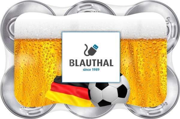 Bier, Sixpack Fullbody transp.