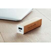 Vorschau: POWERBAM Powerbank 2200 mAh Bambus Vorschau: POWERBAM Powerbank 2200 mAh Bambus