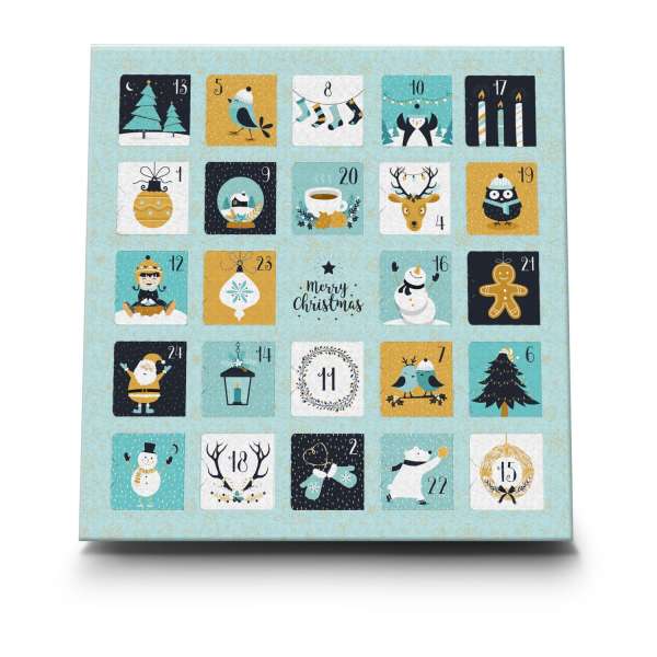 Duftkerzen Adventskalender Charming Christmas Time